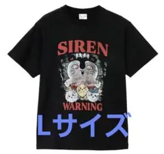 映画ちいかわ Tシャツ M WARNING ブラック セイレーン 新品未開封