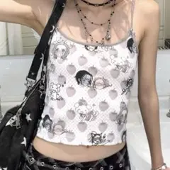 Betty Boop シースルー 長袖 トップス ブラック - メルカリ
