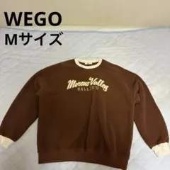 【WEGO】リンガーフリースグラフィックプルオーバー