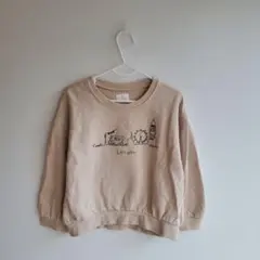 バースデイcottoli コトリ ロゴトレーナー110cm