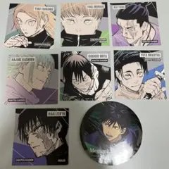 呪術廻戦 スクエアステッカー 伏黒恵 8枚セット