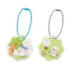 ちいかわ きゃらシャカ☆チャームグミ キーホルダー2点セット ハチワレ ラッコ
