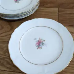 【廃盤品】Noritake コンテンポラリー　ケーキ皿5枚セット
