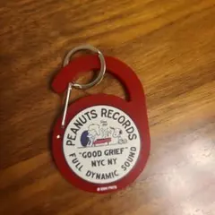 PEANUTS RECORDS スヌーピー キーホルダー