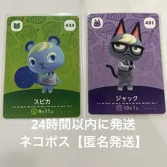 amiiboカード　2枚　スピカ　ジャック