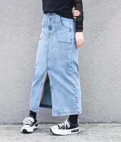 aimoha デニムロングスカート XL　デニムスカート