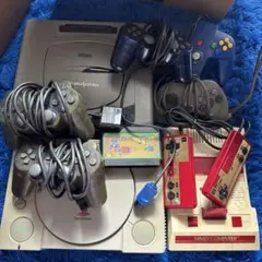 SEGA Saturn PlayStation ファミコン　64 本体セット