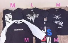 JSB 他 Tシャツ、ロンT 5枚セット