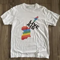 LIVE AID Tシャツ Lサイズ ホワイト