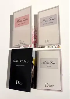 Dior 香水サンプル4点セット