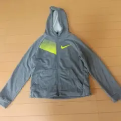Nike DRI-FIT グレー フード付きパーカー M 70cm