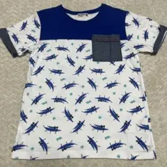 美品　ラグマート　カマキリ柄 Tシャツ 130cm 男の子