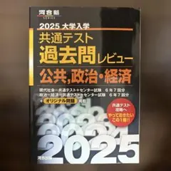 2025 大学入学共通テスト過去問レビュー 公共・政治経済