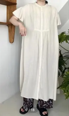 ローリーズファーム ピンタックワンピース 新品未使用タグ付　アイボリー