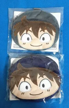 劇場版 忍たま乱太郎　フェイスポーチ 2種　土井 半助