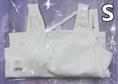 lava SUKALA リントスル　リブソリッドショートタンクトップ Sサイズ