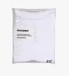 Graphpaper 2-Pack Crew Neck Tee 3 ホワイト