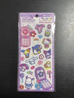平成はっぴーフォンステッカーズ　平成はっぴーフォン　サンリオキャラクターズ
