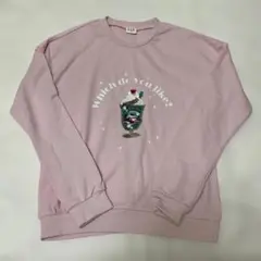 新品　ピンク トレーナー 160