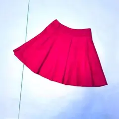 美品❣️赤　フレアスカート　ミニ丈　可愛い　38❣️Pinky&Dianneのサムネイル