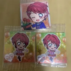 アイカツウエハースシール一ノ瀬かえで　3枚セット