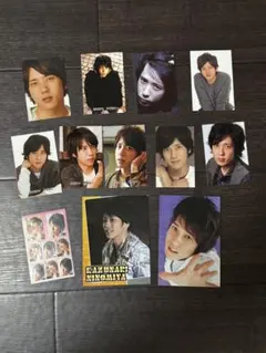 嵐　二宮和也　アイドルカード　トレカ　シール