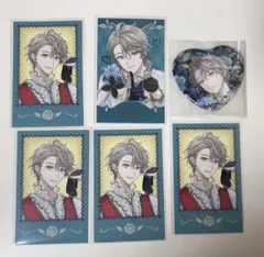 甲斐田晴 Rose Valentine チェキ ハート缶バッジ にじさんじ