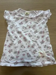 アンパンマン キャラクター Tシャツ 95cm程度　フリル　ピンク　女　やなせ
