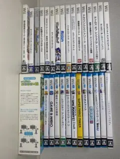 ニンテンドー　Wii WiiU ゲームソフト コレクション　まとめ売り