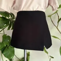 ZARAブラックショートパンツミニスカートA236
