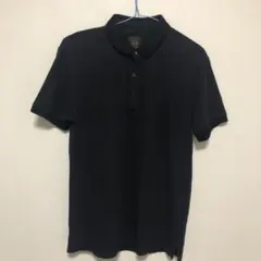 【美品】ZARA ポロシャツ メンズ M ネイビーのサムネイル