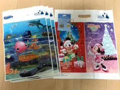 TDR ドナルド・スティッチ　キーチェーン　TDS ショッパー4枚付き