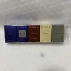 新品未開封 ブルガリ ミニ香水セット トラベルコレクション 5点セット