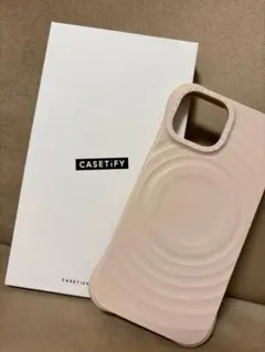 CASETIFY ウェーブシリコン オーツ ／ iPhone15