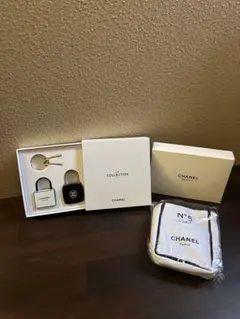 CHANEL LA COLLECTION キーホルダー ポーチセット