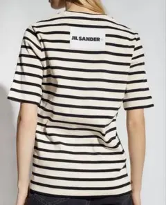 JIL SANDER+ ストライプ 半袖Tシャツ JIL SANDER+ stripe-print short-sleeved T-shirt | Neutrals | FARFETCH