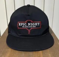 B'z LIVE-GYM 2015 "EPIC NIGHT" 黒　キャップ