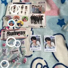 正門良規 Aぇ!group ミニフォトセット シール ステッカー Runway