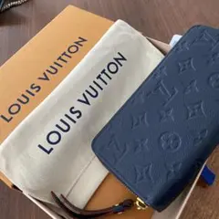 LOUIS VUITTON 長財布　ジッピーウォレット　マリーヌルージュ