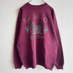 Hanes Heavy Weight 80sスウェット　カジキマグロ　XL