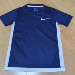 Nike DRI-FIT ネイビーシャツ XS
