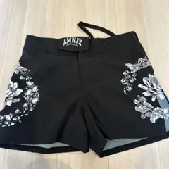 AMNJX ファイトショーツ 蓮の柄 XL AMNJX ファイトショーツ 蓮の柄 XL FLAME MODE.1 shorts of AMNJX