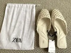 【ZARA新品タグ付き】フラットサンダル