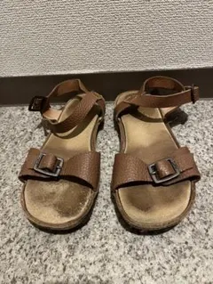 Koos コース　本革　サンダル　24.0cm 28のサムネイル