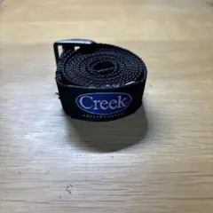 creek クリーク　ベルト　黒　ブラック