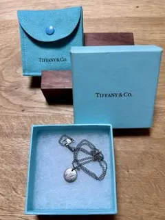 Tiffany & Co. ネックレス　925　イニシャル刻印H シルバー