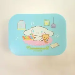 シナモロール ミラー付き小物入れ サンリオ 当りくじ 水色