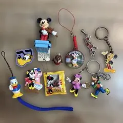 ディズニー キーホルダー ストラップ まとめ売り ディズニー ストラップ 14点まとめ売り ディズニーリゾート25周年
