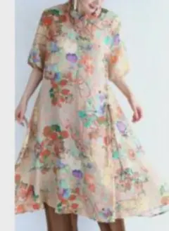 即購入歓迎☆ cawaii / French pave レアな完売秋色ワンピース