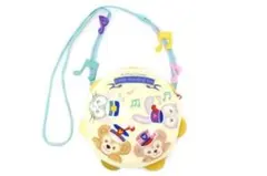 ダッフィー＆フレンズ　ハッピーマーチングファン　タンバリン型　パスケース